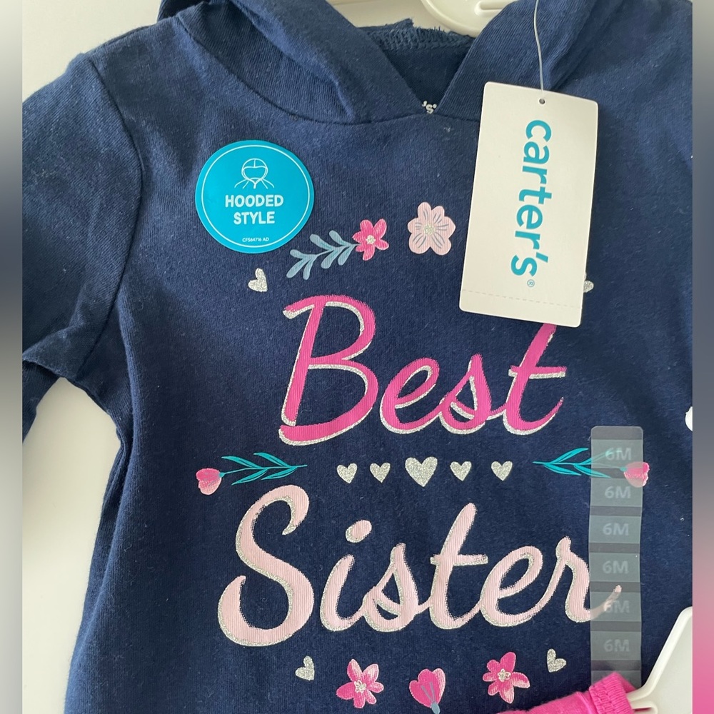 Carter's Baby Girl Three Piece Set NWT
